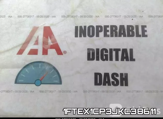 1FTEX1CP3JKC38611 фото 8