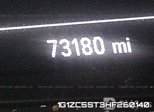 1G1ZC5ST3HF260140 фото 8