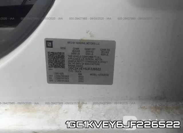 1GC1KVEY6JF226522 фото 9