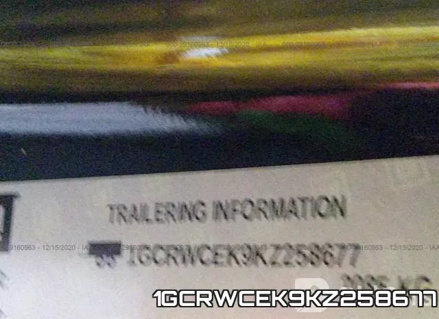 1GCRWCEK9KZ258677 фото 10