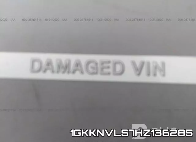1GKKNVLS7HZ136285 фото 10