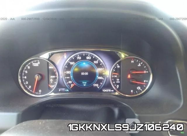 1GKKNXLS9JZ106240 фото 6