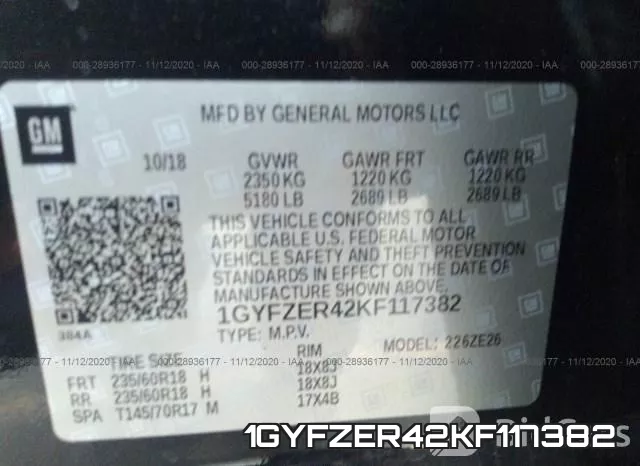 1GYFZER42KF117382 фото 10