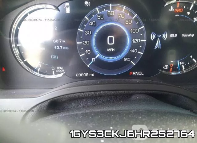 1GYS3CKJ6HR252764 фото 7