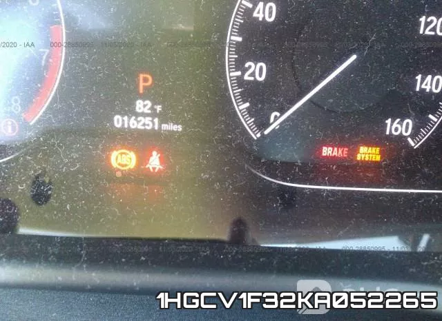 1HGCV1F32KA052265 фото 6