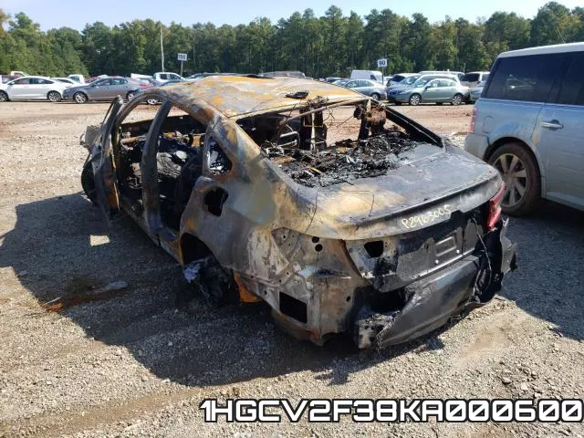 1HGCV2F38KA000600 фото 3