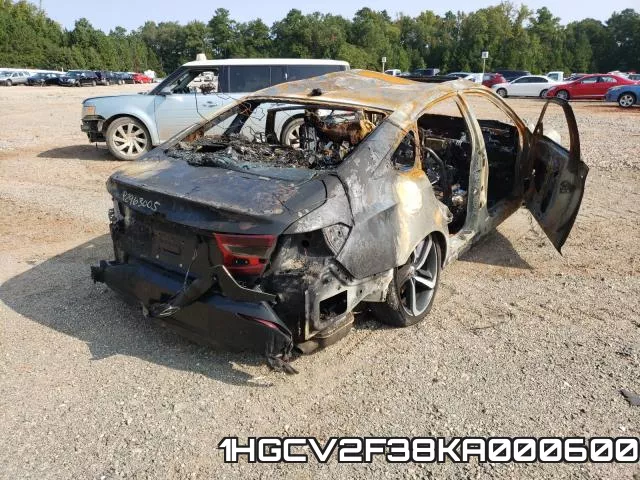 1HGCV2F38KA000600 фото 4