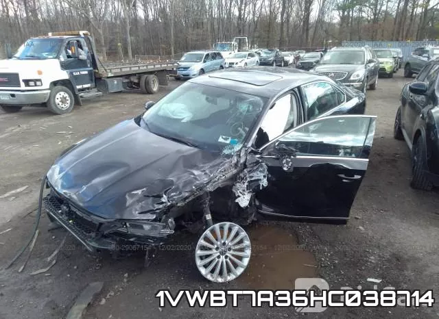 1VWBT7A36HC038714 фото 3