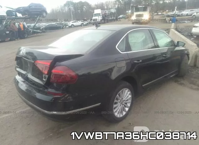 1VWBT7A36HC038714 фото 4
