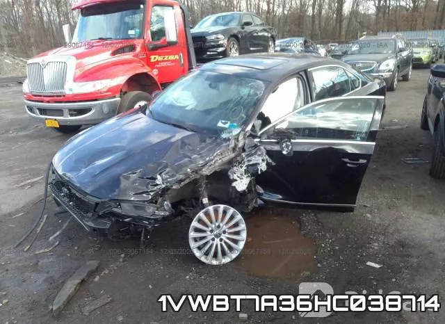 1VWBT7A36HC038714 фото 6