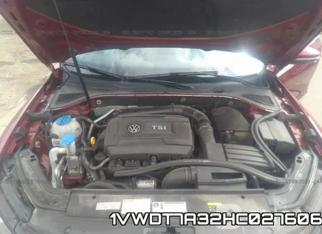 1VWDT7A32HC027606 фото 2