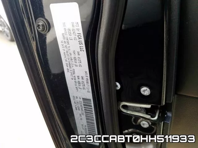 2C3CCABT0HH511933 фото 2