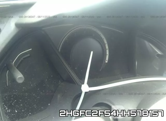 2HGFC2F54HH578157 фото 8