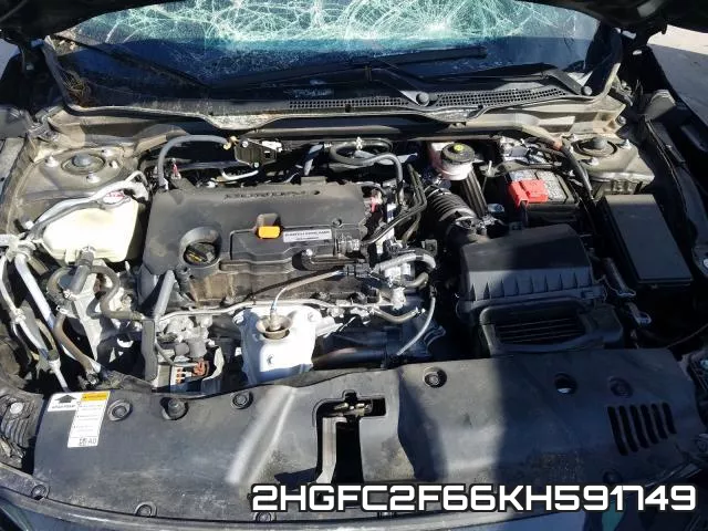 2HGFC2F66KH591749 фото 8