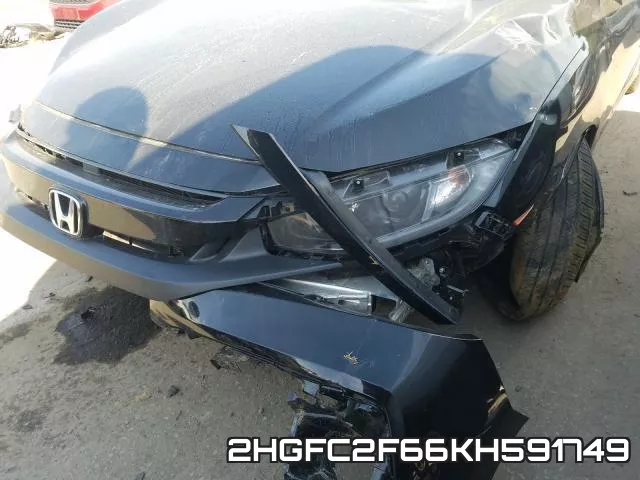 2HGFC2F66KH591749 фото 10