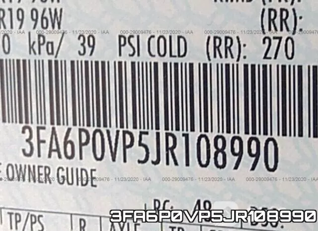 3FA6P0VP5JR108990 фото 10