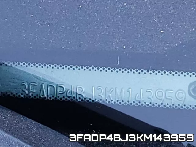3FADP4BJ3KM143959 фото 2
