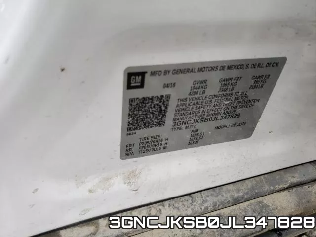 3GNCJKSB0JL347828 фото 2