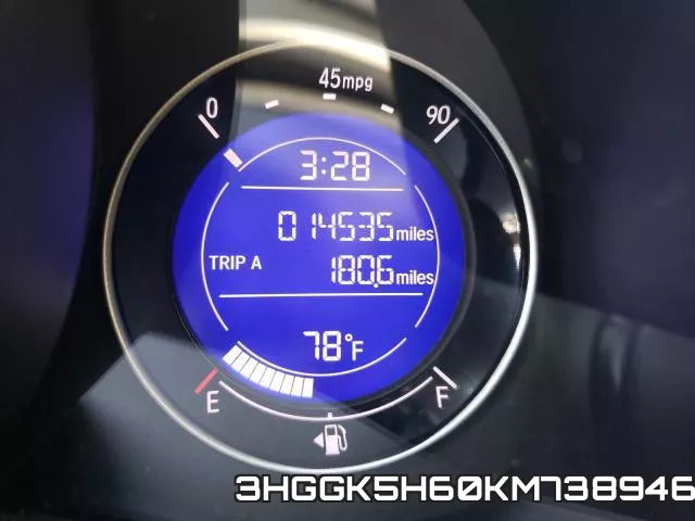3HGGK5H60KM738946 фото 8
