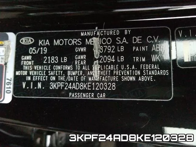 3KPF24AD8KE120328 фото 2