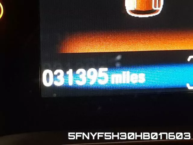 5FNYF5H30HB017603 фото 9