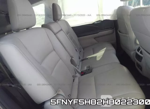 5FNYF5H82HB022300 фото 9