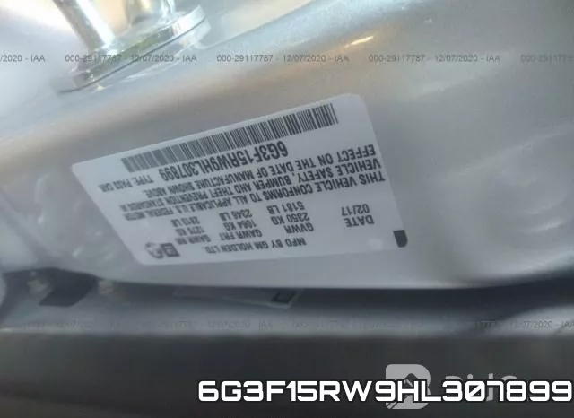 6G3F15RW9HL307899 фото 8