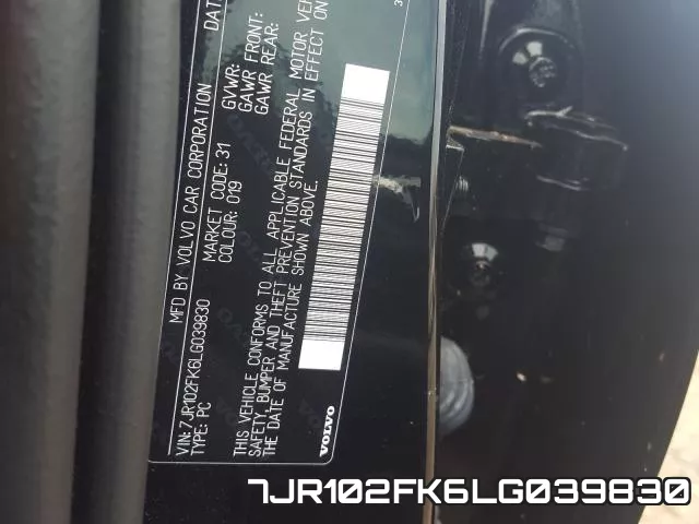 7JR102FK6LG039830 фото 2