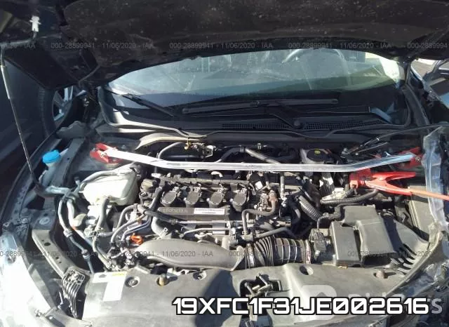 19XFC1F31JE002616 фото 2