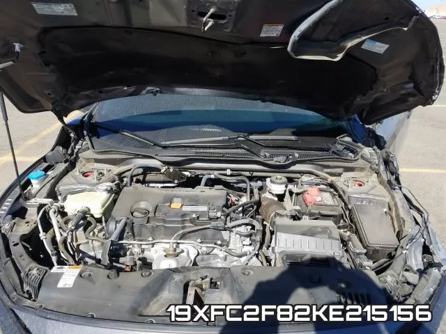 19XFC2F82KE215156 фото 8