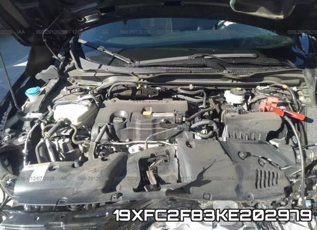 19XFC2F83KE202979 фото 2