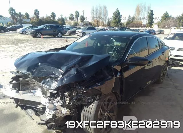 19XFC2F83KE202979 фото 3