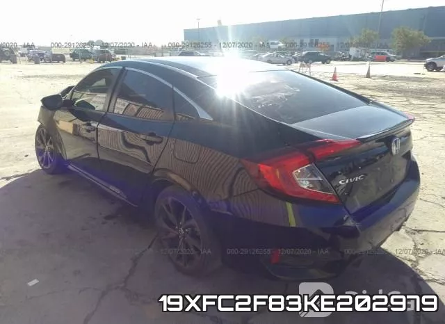 19XFC2F83KE202979 фото 4