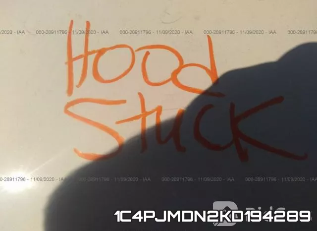 1C4PJMDN2KD194289 фото 2