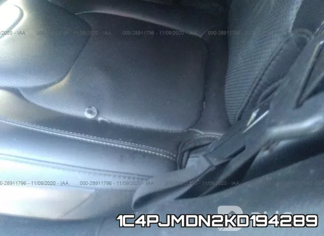 1C4PJMDN2KD194289 фото 9
