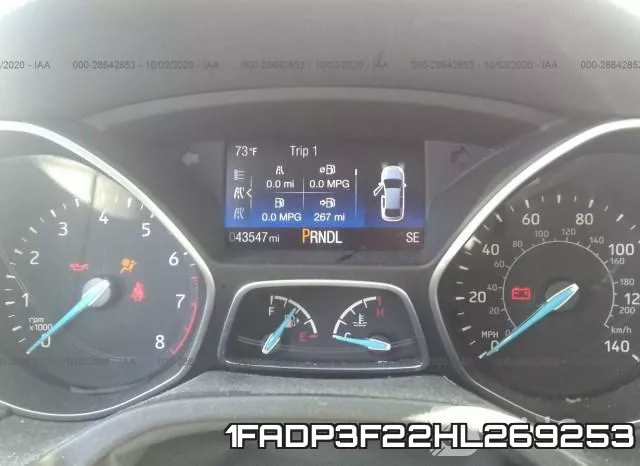 1FADP3F22HL269253 фото 7