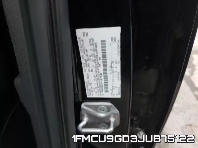 1FMCU9GD3JUB75122 фото 2