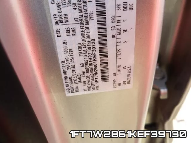 1FT7W2B61KEF39730 фото 2