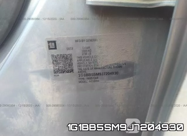 1G1BB5SM9J7204930 фото 9
