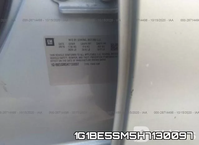 1G1BE5SM5H7130097 фото 10