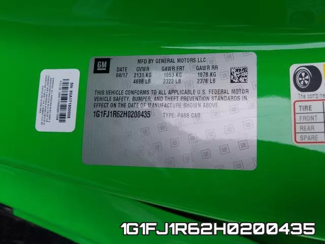 1G1FJ1R62H0200435 фото 2