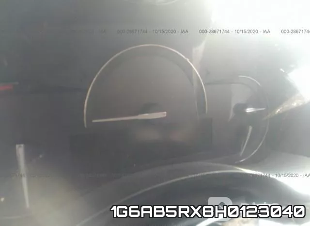 1G6AB5RX8H0123040 фото 6