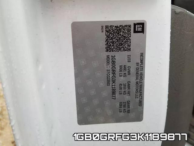1GB0GRFG3K1189877 фото 2