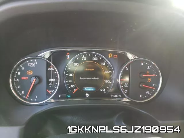 1GKKNPLS6JZ190954 фото 9