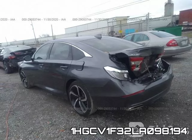 1HGCV1F32LA098194 фото 4