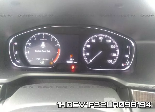 1HGCV1F32LA098194 фото 8