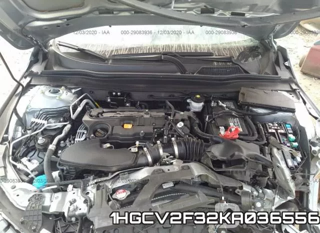 1HGCV2F32KA036556 фото 2