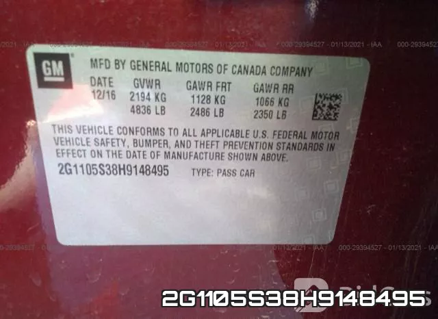 2G1105S38H9148495 фото 10