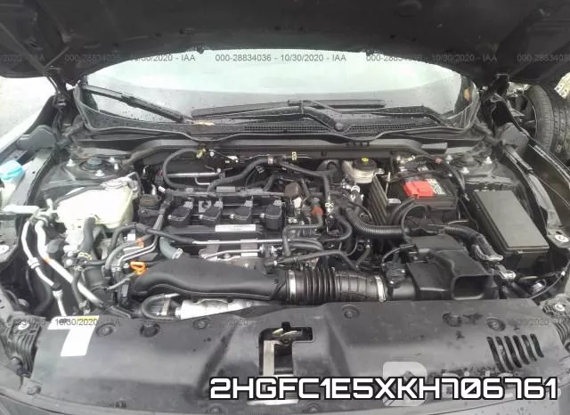 2HGFC1E5XKH706761 фото 2