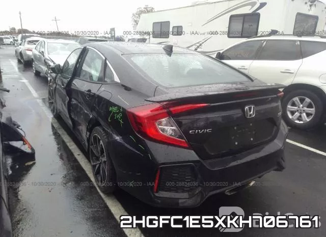 2HGFC1E5XKH706761 фото 4